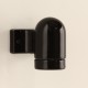 Applique E27 porcelaine noire - Falbala-Luminaires