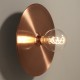 Kit applique Faraday + Grand Disque cuivre - Falbala Luminaires
