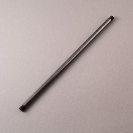 Tube à bouts filetés 10x1 - L300mm - gris - Falbala Luminaires